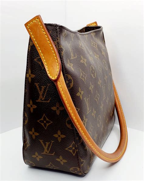 baguette lv|louis vuitton monogram looping bag.